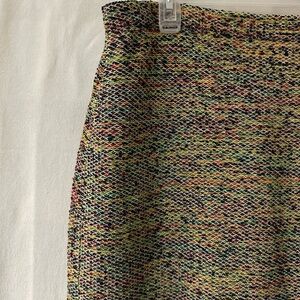 Vintage LIHLI New York Wool-Blend Multicolor Tweed Skirt – Size 14 – Made in USA